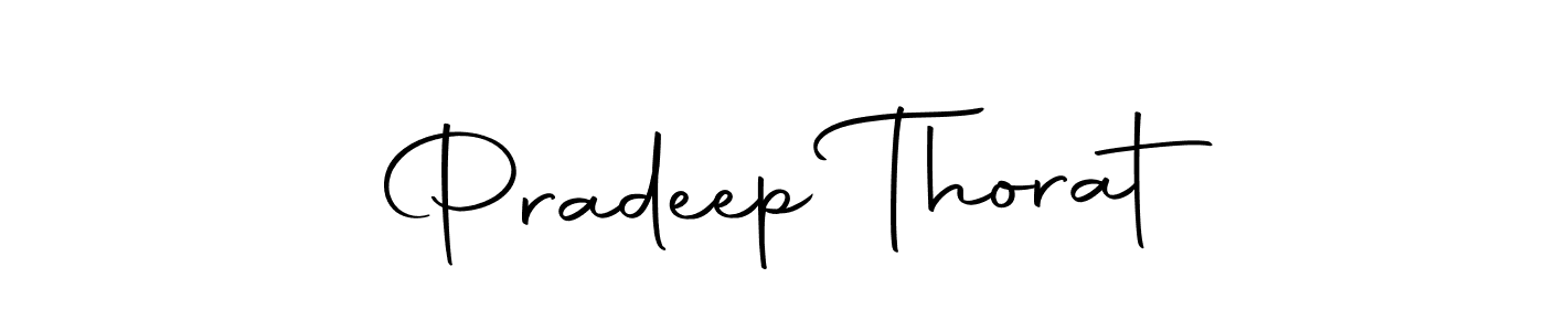 Use a signature maker to create a handwritten signature online. With this signature software, you can design (Autography-DOLnW) your own signature for name Pradeep Thorat. Pradeep Thorat signature style 10 images and pictures png