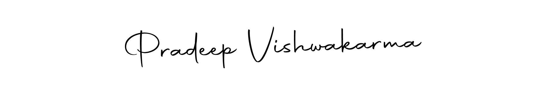 Autography-DOLnW is a professional signature style that is perfect for those who want to add a touch of class to their signature. It is also a great choice for those who want to make their signature more unique. Get Pradeep Vishwakarma name to fancy signature for free. Pradeep Vishwakarma signature style 10 images and pictures png