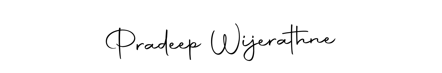 Design your own signature with our free online signature maker. With this signature software, you can create a handwritten (Autography-DOLnW) signature for name Pradeep Wijerathne. Pradeep Wijerathne signature style 10 images and pictures png