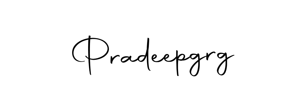 Also we have Pradeepgrg name is the best signature style. Create professional handwritten signature collection using Autography-DOLnW autograph style. Pradeepgrg signature style 10 images and pictures png