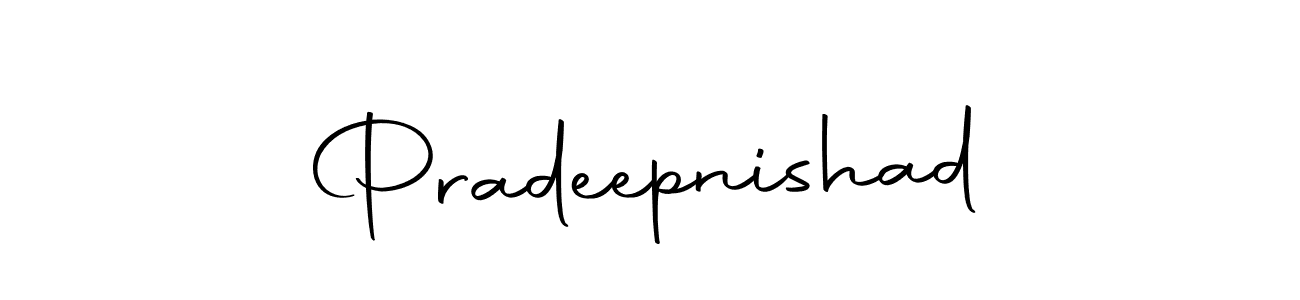 This is the best signature style for the Pradeepnishad name. Also you like these signature font (Autography-DOLnW). Mix name signature. Pradeepnishad signature style 10 images and pictures png