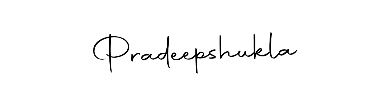 The best way (Autography-DOLnW) to make a short signature is to pick only two or three words in your name. The name Pradeepshukla include a total of six letters. For converting this name. Pradeepshukla signature style 10 images and pictures png