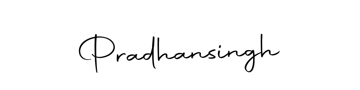 How to make Pradhansingh name signature. Use Autography-DOLnW style for creating short signs online. This is the latest handwritten sign. Pradhansingh signature style 10 images and pictures png