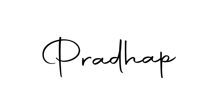 Use a signature maker to create a handwritten signature online. With this signature software, you can design (Autography-DOLnW) your own signature for name Pradhap. Pradhap signature style 10 images and pictures png