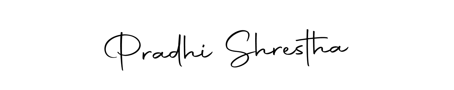 Make a beautiful signature design for name Pradhi Shrestha. With this signature (Autography-DOLnW) style, you can create a handwritten signature for free. Pradhi Shrestha signature style 10 images and pictures png