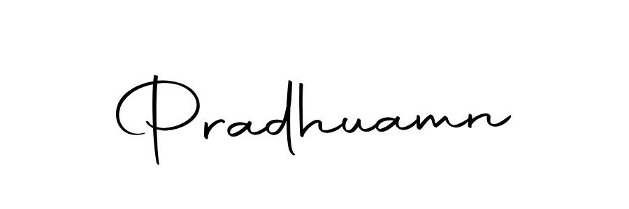 You should practise on your own different ways (Autography-DOLnW) to write your name (Pradhuamn) in signature. don't let someone else do it for you. Pradhuamn signature style 10 images and pictures png
