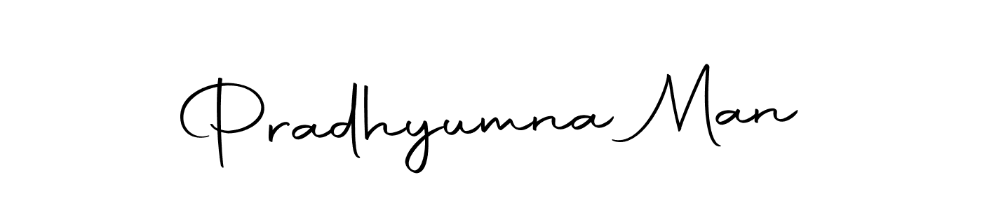 Create a beautiful signature design for name Pradhyumna Man. With this signature (Autography-DOLnW) fonts, you can make a handwritten signature for free. Pradhyumna Man signature style 10 images and pictures png