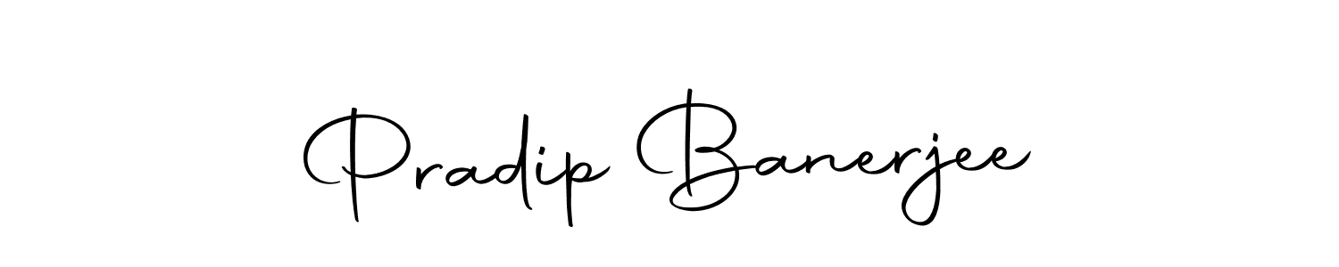 Use a signature maker to create a handwritten signature online. With this signature software, you can design (Autography-DOLnW) your own signature for name Pradip Banerjee. Pradip Banerjee signature style 10 images and pictures png