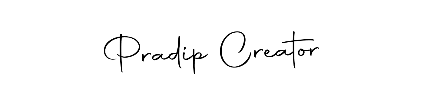 Make a beautiful signature design for name Pradip Creator. With this signature (Autography-DOLnW) style, you can create a handwritten signature for free. Pradip Creator signature style 10 images and pictures png