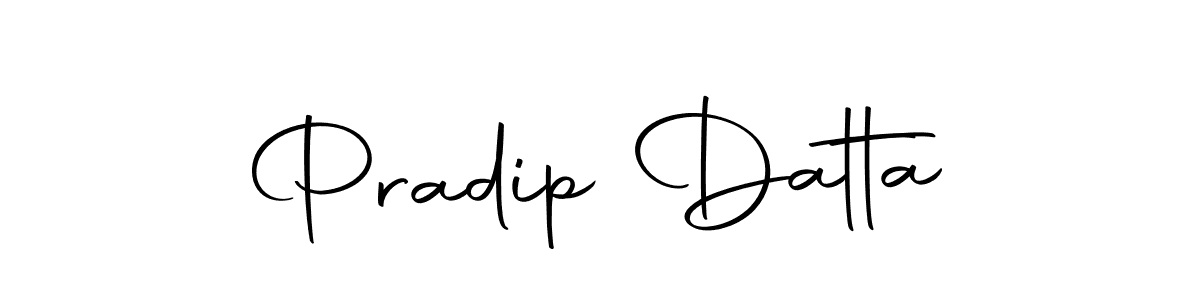 Make a short Pradip Datta signature style. Manage your documents anywhere anytime using Autography-DOLnW. Create and add eSignatures, submit forms, share and send files easily. Pradip Datta signature style 10 images and pictures png