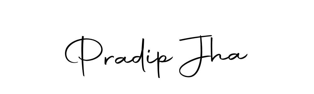 How to make Pradip Jha signature? Autography-DOLnW is a professional autograph style. Create handwritten signature for Pradip Jha name. Pradip Jha signature style 10 images and pictures png