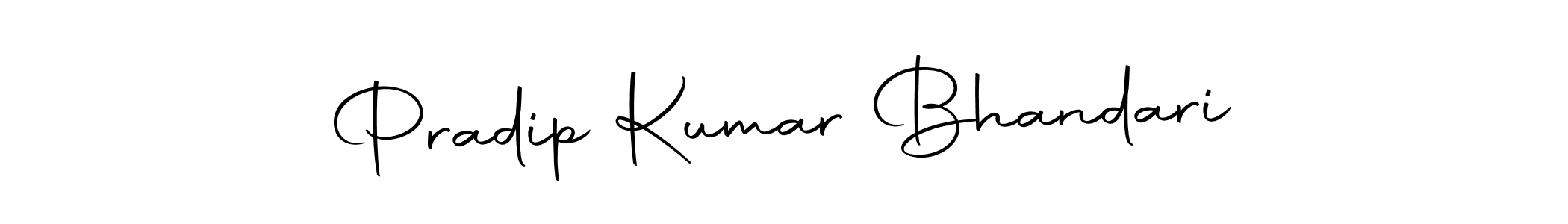 It looks lik you need a new signature style for name Pradip Kumar Bhandari. Design unique handwritten (Autography-DOLnW) signature with our free signature maker in just a few clicks. Pradip Kumar Bhandari signature style 10 images and pictures png