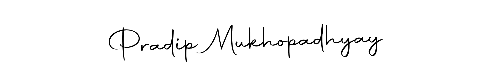 Make a short Pradip Mukhopadhyay signature style. Manage your documents anywhere anytime using Autography-DOLnW. Create and add eSignatures, submit forms, share and send files easily. Pradip Mukhopadhyay signature style 10 images and pictures png