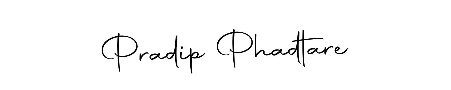 Make a beautiful signature design for name Pradip Phadtare. With this signature (Autography-DOLnW) style, you can create a handwritten signature for free. Pradip Phadtare signature style 10 images and pictures png