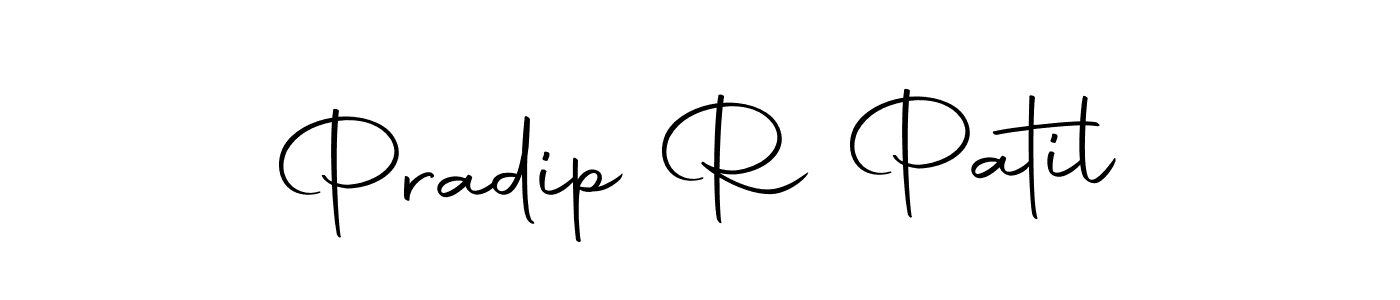 You should practise on your own different ways (Autography-DOLnW) to write your name (Pradip R Patil) in signature. don't let someone else do it for you. Pradip R Patil signature style 10 images and pictures png