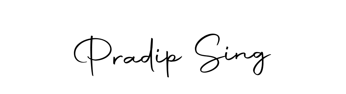 Autography-DOLnW is a professional signature style that is perfect for those who want to add a touch of class to their signature. It is also a great choice for those who want to make their signature more unique. Get Pradip Sing name to fancy signature for free. Pradip Sing signature style 10 images and pictures png