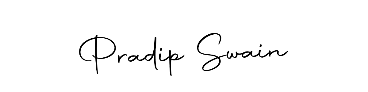 You should practise on your own different ways (Autography-DOLnW) to write your name (Pradip Swain) in signature. don't let someone else do it for you. Pradip Swain signature style 10 images and pictures png