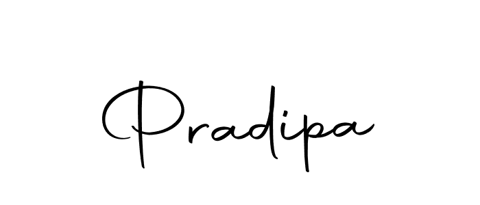 Make a beautiful signature design for name Pradipa. With this signature (Autography-DOLnW) style, you can create a handwritten signature for free. Pradipa signature style 10 images and pictures png