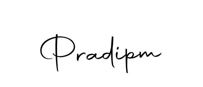 if you are searching for the best signature style for your name Pradipm. so please give up your signature search. here we have designed multiple signature styles  using Autography-DOLnW. Pradipm signature style 10 images and pictures png