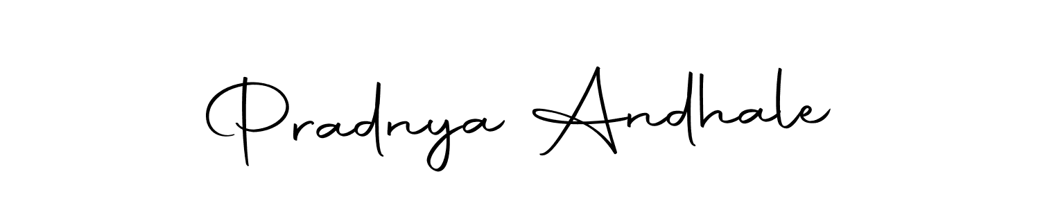 The best way (Autography-DOLnW) to make a short signature is to pick only two or three words in your name. The name Pradnya Andhale include a total of six letters. For converting this name. Pradnya Andhale signature style 10 images and pictures png