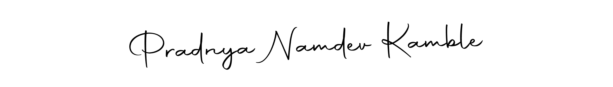 Make a short Pradnya Namdev Kamble signature style. Manage your documents anywhere anytime using Autography-DOLnW. Create and add eSignatures, submit forms, share and send files easily. Pradnya Namdev Kamble signature style 10 images and pictures png