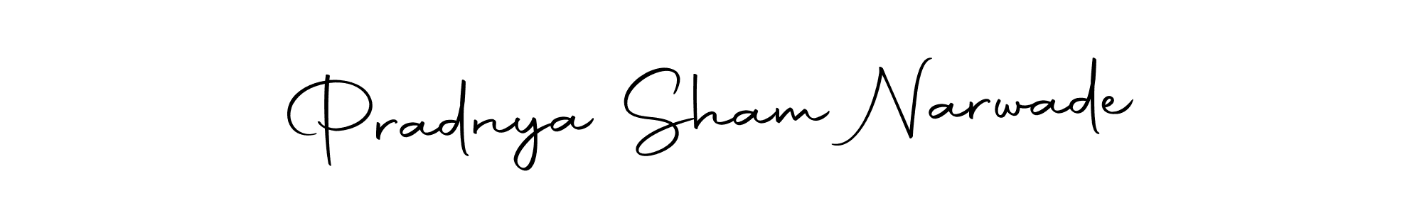 The best way (Autography-DOLnW) to make a short signature is to pick only two or three words in your name. The name Pradnya Sham Narwade include a total of six letters. For converting this name. Pradnya Sham Narwade signature style 10 images and pictures png