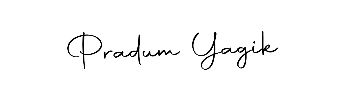 How to make Pradum Yagik signature? Autography-DOLnW is a professional autograph style. Create handwritten signature for Pradum Yagik name. Pradum Yagik signature style 10 images and pictures png