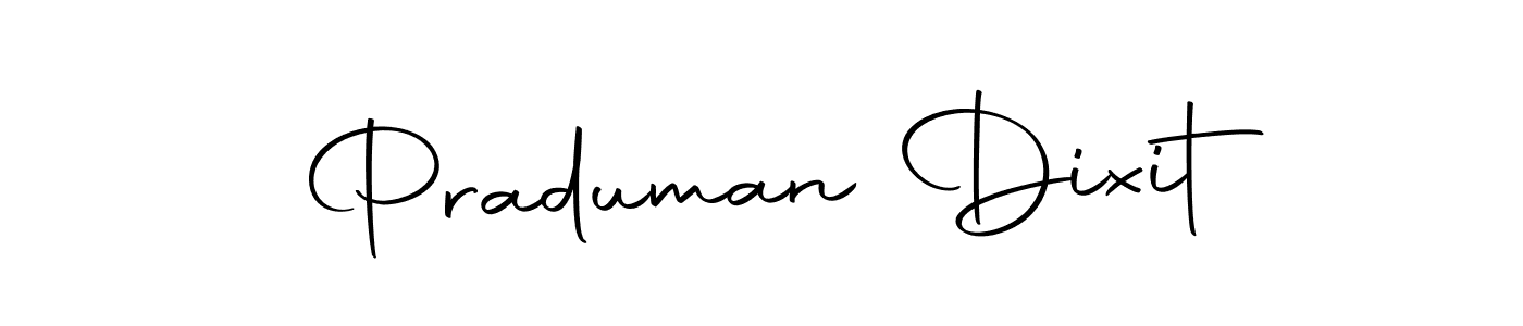 Praduman Dixit stylish signature style. Best Handwritten Sign (Autography-DOLnW) for my name. Handwritten Signature Collection Ideas for my name Praduman Dixit. Praduman Dixit signature style 10 images and pictures png