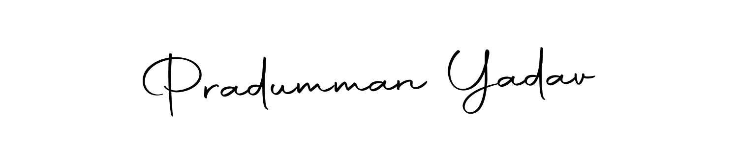 How to make Pradumman Yadav signature? Autography-DOLnW is a professional autograph style. Create handwritten signature for Pradumman Yadav name. Pradumman Yadav signature style 10 images and pictures png