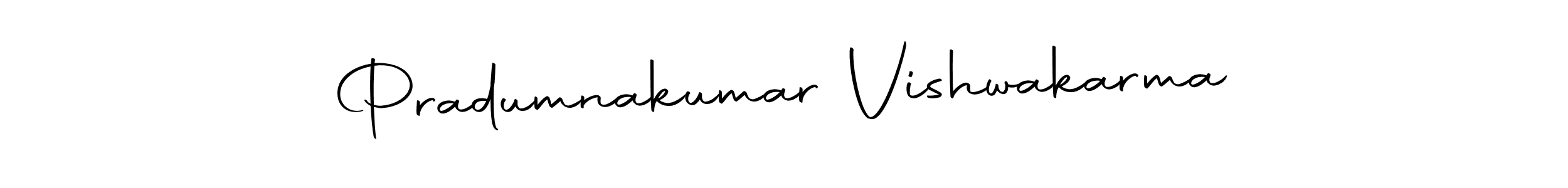 Make a beautiful signature design for name Pradumnakumar Vishwakarma. With this signature (Autography-DOLnW) style, you can create a handwritten signature for free. Pradumnakumar Vishwakarma signature style 10 images and pictures png