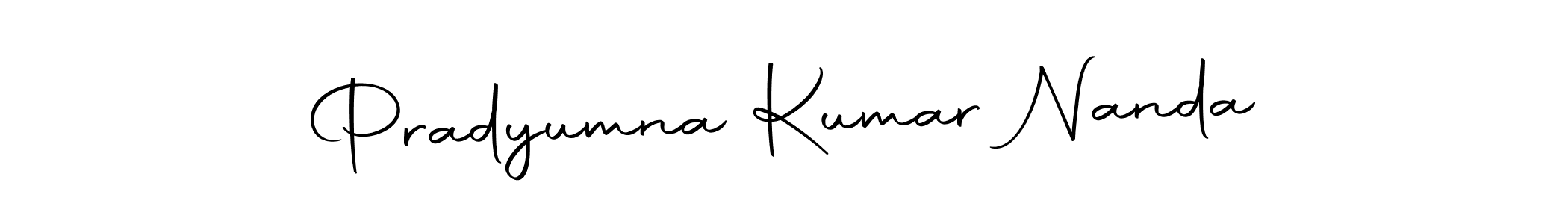Make a beautiful signature design for name Pradyumna Kumar Nanda. With this signature (Autography-DOLnW) style, you can create a handwritten signature for free. Pradyumna Kumar Nanda signature style 10 images and pictures png