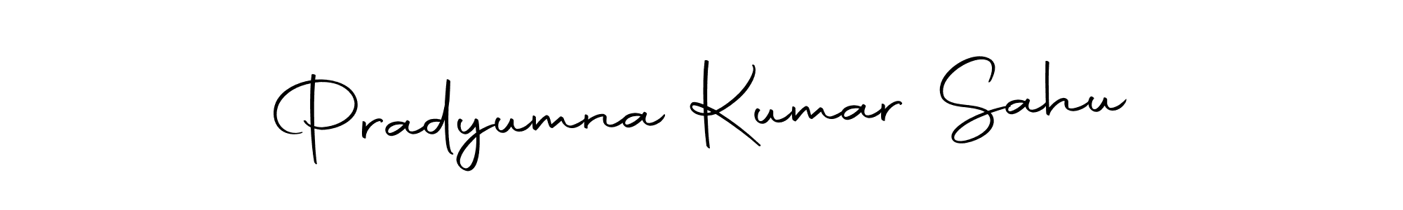 Create a beautiful signature design for name Pradyumna Kumar Sahu. With this signature (Autography-DOLnW) fonts, you can make a handwritten signature for free. Pradyumna Kumar Sahu signature style 10 images and pictures png