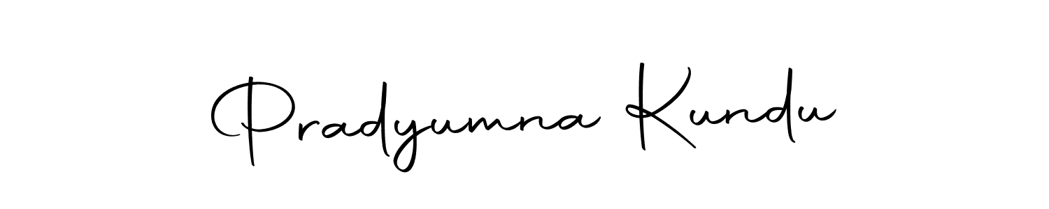 Design your own signature with our free online signature maker. With this signature software, you can create a handwritten (Autography-DOLnW) signature for name Pradyumna Kundu. Pradyumna Kundu signature style 10 images and pictures png