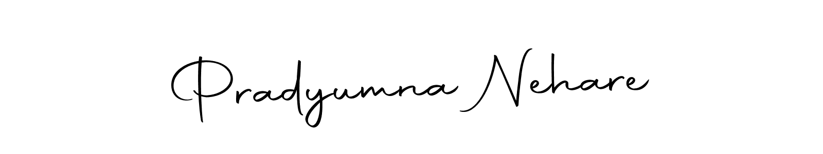 Use a signature maker to create a handwritten signature online. With this signature software, you can design (Autography-DOLnW) your own signature for name Pradyumna Nehare. Pradyumna Nehare signature style 10 images and pictures png