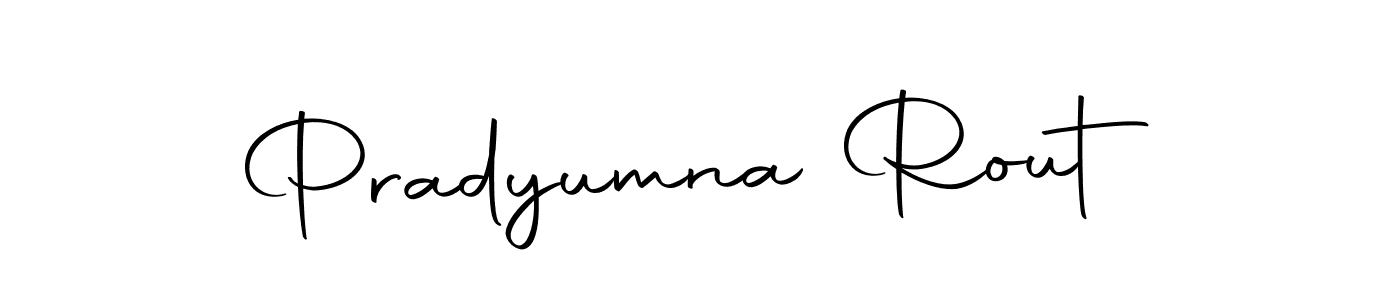 Make a beautiful signature design for name Pradyumna Rout. With this signature (Autography-DOLnW) style, you can create a handwritten signature for free. Pradyumna Rout signature style 10 images and pictures png