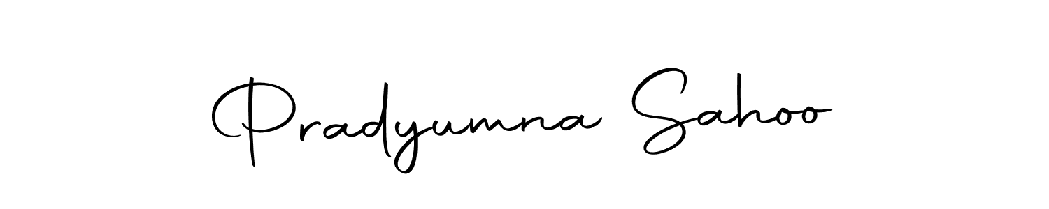 Create a beautiful signature design for name Pradyumna Sahoo. With this signature (Autography-DOLnW) fonts, you can make a handwritten signature for free. Pradyumna Sahoo signature style 10 images and pictures png