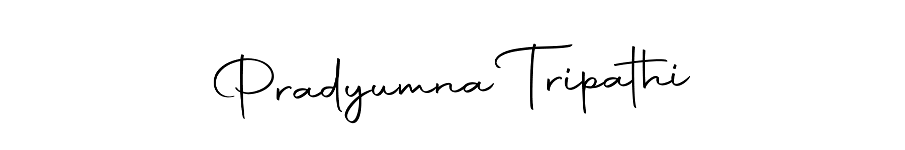 Make a beautiful signature design for name Pradyumna Tripathi. With this signature (Autography-DOLnW) style, you can create a handwritten signature for free. Pradyumna Tripathi signature style 10 images and pictures png
