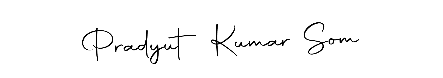 How to make Pradyut Kumar Som signature? Autography-DOLnW is a professional autograph style. Create handwritten signature for Pradyut Kumar Som name. Pradyut Kumar Som signature style 10 images and pictures png