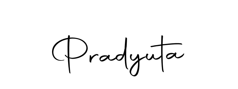 Autography-DOLnW is a professional signature style that is perfect for those who want to add a touch of class to their signature. It is also a great choice for those who want to make their signature more unique. Get Pradyuta name to fancy signature for free. Pradyuta signature style 10 images and pictures png