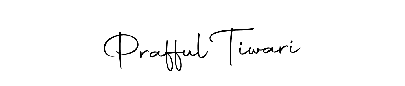 Create a beautiful signature design for name Prafful Tiwari. With this signature (Autography-DOLnW) fonts, you can make a handwritten signature for free. Prafful Tiwari signature style 10 images and pictures png
