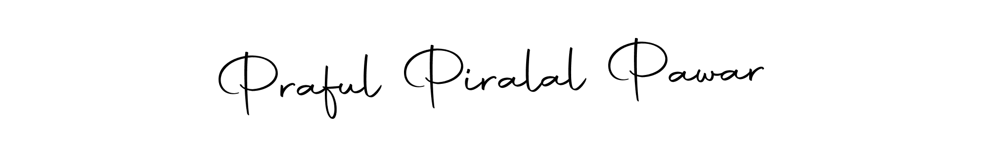 The best way (Autography-DOLnW) to make a short signature is to pick only two or three words in your name. The name Praful Piralal Pawar include a total of six letters. For converting this name. Praful Piralal Pawar signature style 10 images and pictures png