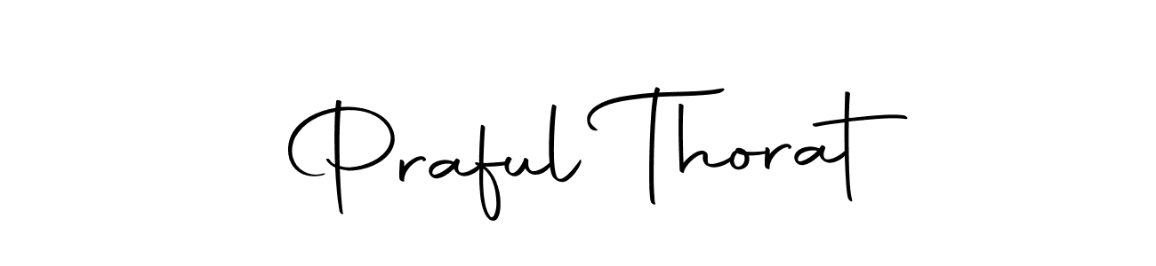 Create a beautiful signature design for name Praful Thorat. With this signature (Autography-DOLnW) fonts, you can make a handwritten signature for free. Praful Thorat signature style 10 images and pictures png