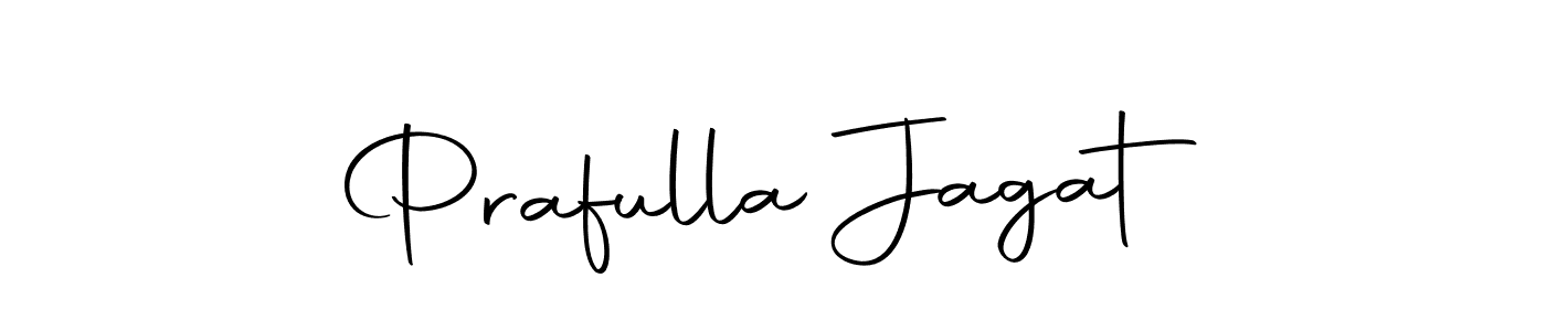 Create a beautiful signature design for name Prafulla Jagat. With this signature (Autography-DOLnW) fonts, you can make a handwritten signature for free. Prafulla Jagat signature style 10 images and pictures png