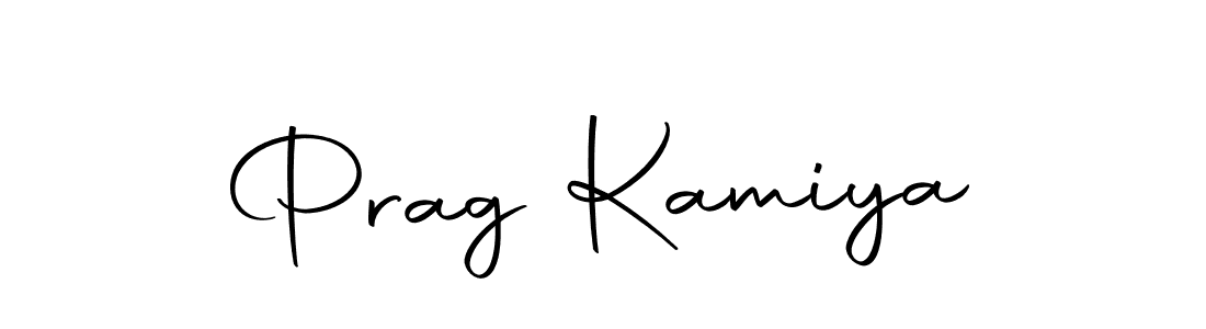 Make a beautiful signature design for name Prag Kamiya. With this signature (Autography-DOLnW) style, you can create a handwritten signature for free. Prag Kamiya signature style 10 images and pictures png