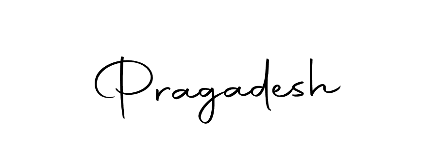 You should practise on your own different ways (Autography-DOLnW) to write your name (Pragadesh) in signature. don't let someone else do it for you. Pragadesh signature style 10 images and pictures png