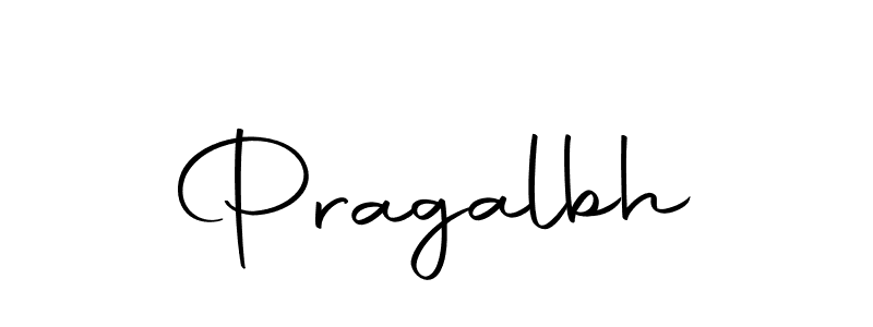 if you are searching for the best signature style for your name Pragalbh. so please give up your signature search. here we have designed multiple signature styles  using Autography-DOLnW. Pragalbh signature style 10 images and pictures png