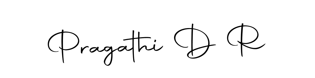 This is the best signature style for the Pragathi D R name. Also you like these signature font (Autography-DOLnW). Mix name signature. Pragathi D R signature style 10 images and pictures png