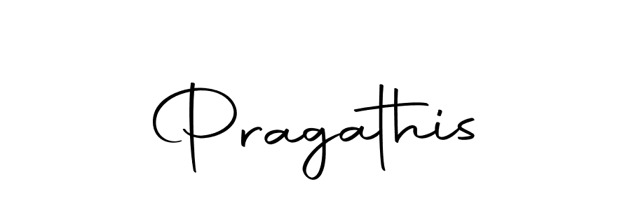 Make a beautiful signature design for name Pragathis. With this signature (Autography-DOLnW) style, you can create a handwritten signature for free. Pragathis signature style 10 images and pictures png