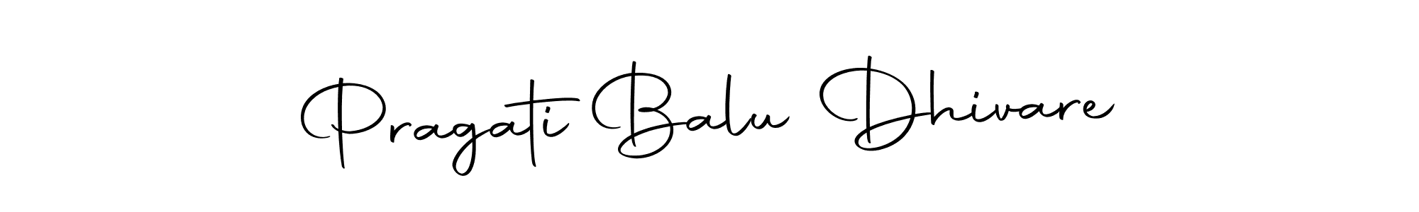 It looks lik you need a new signature style for name Pragati Balu Dhivare. Design unique handwritten (Autography-DOLnW) signature with our free signature maker in just a few clicks. Pragati Balu Dhivare signature style 10 images and pictures png
