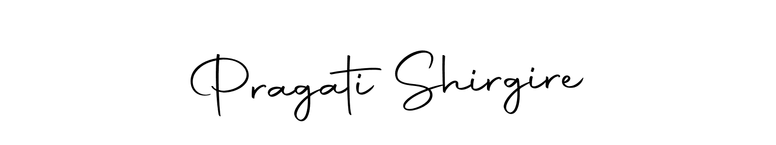 Make a beautiful signature design for name Pragati Shirgire. With this signature (Autography-DOLnW) style, you can create a handwritten signature for free. Pragati Shirgire signature style 10 images and pictures png